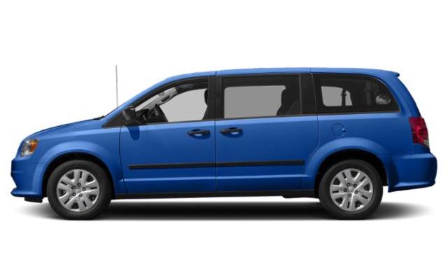 2018 Indigo Blue Dodge Grand Caravan SXT with Conversion